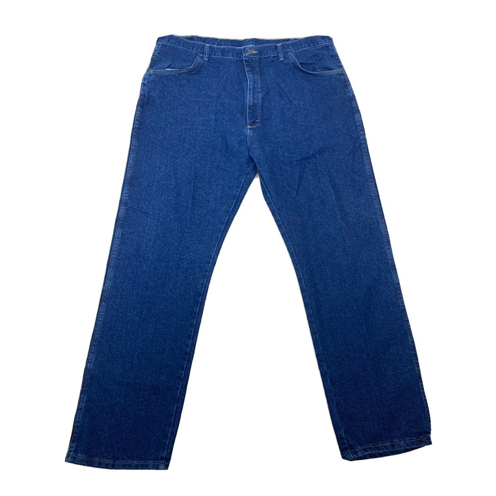 Wrangler mens jeans 42x32 Authentic jeans Blue Regular Fit Blue‎ Denim